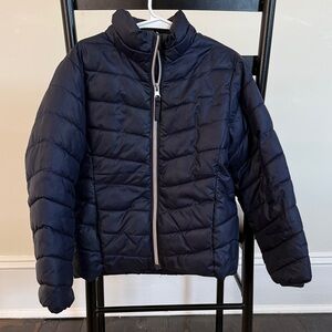 H&M Dark Blue Kids Puffer Jacket